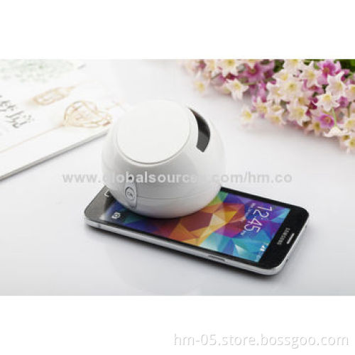 2014 the new mini Bluetooth speaker with mobile phone holder, OEM are welcome
